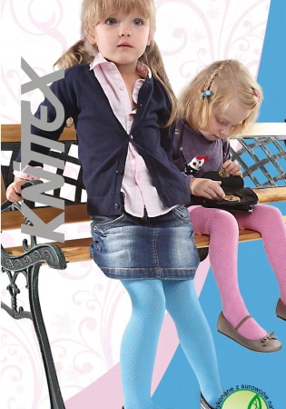 Состав: 
Вискоза 65%
Полиамид 34%
Эластан 4%
	 Удобная модель, прекрасное польское качество понравятся девочкам. Узорчатые колготки из натуральных волокон типа вискоза. Теплые, мягкие и эластичные.