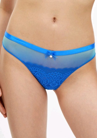 Состав: 
Эластичная сетка
ПА 90%
ПУ 10%
Эластичное кружево
ПА 90%
ПУ 10%
Ластовица 
Хлопок 100%
	Женские трусы - боксеры. Передняя деталь выполнена из эластичной сетки. Украшена бантиком и кружевом. Задняя деталь выполнена из эластичнй сетки 