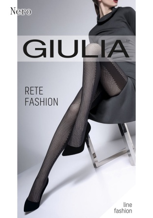 Состав:
Полиамид 95%
Эластан 5%
	Ажурные фантазийные колготки из микрофибры с 3D эластаном, плотностью 80 ден, с ластовицей, широким поясом, плоскими швами, усиленными шортиками и мысками. Модель декорирована боковыми вставками-полосками.
