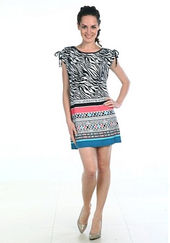 Состав: 
Кулирка 
Хлопок 100% 
	Очаровательная туника с завязками на рукавах.