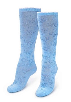 Состав: 
Бамбук 80%, 
ПА 15%, 
Эластан 5%
	Детские получулки из бамбука. Рельефный рисунок с люрексом. Изделия из бамбука хорошо впитывают влагу тела и быстро испаряют ее, поэтому ступня будет чувствовать себя комфортно. Они также поглощают запахи