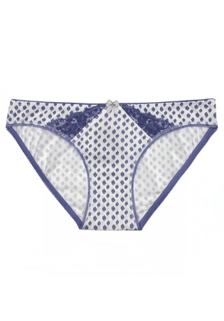 Состав:
Хлопок 95%,  
Эластан 5%
	Женские трусики 