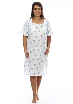 Состав:
Шуйский ситец
Хлопок 100%
	Женская сорочка 