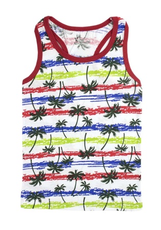 Состав:
Кулирка
Хлопок 100%
	Майка для мальчиков.