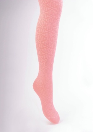 Состав: 
Хлопок 74%, 
Полиамид 24%, 
Эластан 2%
	Детские демисезонные колготки для девочек с рельефным переплетением.