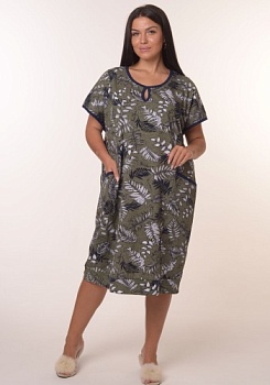 Состав:
Кулирка 
Хлопок 100%
    Туника  полуприлегающего силуэта. Рукав втачной, короткий. Фигурная линия выреза. Отделка тканью-компаньоном. Прорезные карманы. Длина чуть выше колена.

Обратите внимание: расцветка товара на сайте может отлича