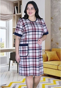 Состав:
Хлопок 100%
	Женская туника.

Обратите внимание: расцветка товара на сайте может отличаться от фактической расцветки. Оптовый склад оставляет за собой право поставить товар любого цвета, который имеется на данный момент.	