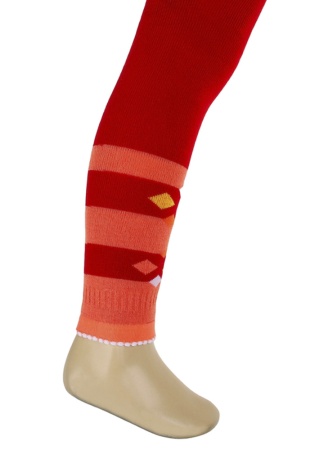 Состав:
Хлопок 88%
Полиамид 11%
Эластан 1%
	Детские плюшевые леггинсы с рисунком сзади. 