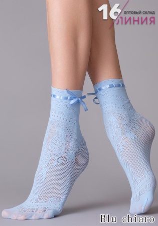 Minimi Rete Fiore н blu chiaro