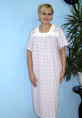 Состав:
Кулирка
	Сорочка женская 