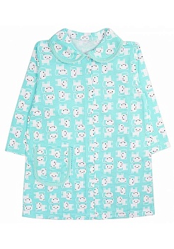 Состав:
Кулирка
Хлопок 100%
	Детский халат на пуговицах. 