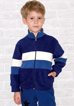 Состав:
Флис 
	Куртка флис на молнии.