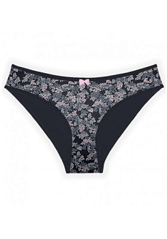 Состав:
Хлопок 95%
Эластан 5%
	Подростковые трусы для девочки из принтованного  полотна. Спереди украшен бантиком. 
