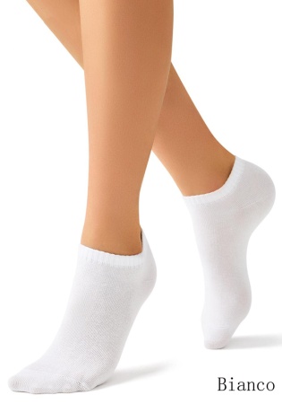 Состав:
Хлопок 75%
Полиамид 20%
Эластан 5%
     Укороченные хлопковые женские носки с удобной резинкой 