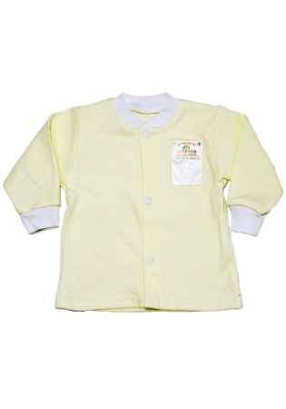 Состав:
Интерлок
Хлопок 100%
	Кофта для малышей с длинным рукавом на кнопках. 