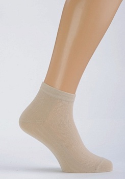 Состав: 
Хлопок 67%, 
Полиамид 33%
	Летний укороченный носок с сетчатым переплетением на верхней стороне изделия.