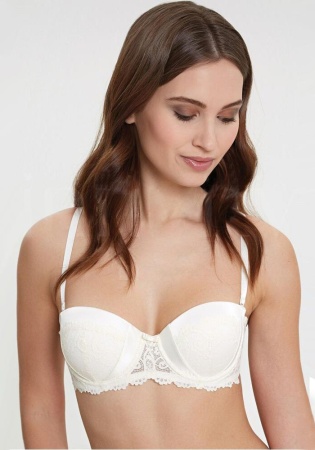 Состав:
Эластичное полотно
ПА 85%
ПУ 15%
Эластичная сетка
ПА 88%
ПУ 12%
Кружево 
ПА 90%
ПУ 10%
	Бюстгальтер формы 