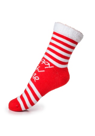 Состав:
Хлопок 83%
Полиамид 10%
Полипропилен 5%
Эластан 2%
	Детские плюшевые носки.