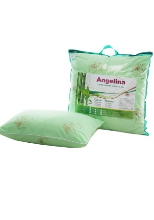 Наполнитель: бамбуковое волокно
Ткань: тик
     Подушка РТ 