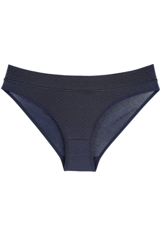 Состав:
Хлопок 95%
Эластан 5%
   Женские трусы слипы из принтованного полотна с мягкой резинкой.  