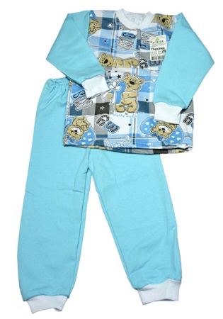 Состав:
Футер
Хлопок 100%
	Детская пижама на кнопках. 