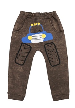 Состав:
Футер
Хлопок 100%
	Детские штанишки с апликацией. 