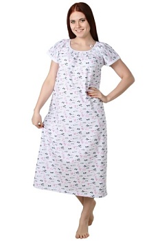 Состав:
Хлопок 100%
	Сорочка женская 