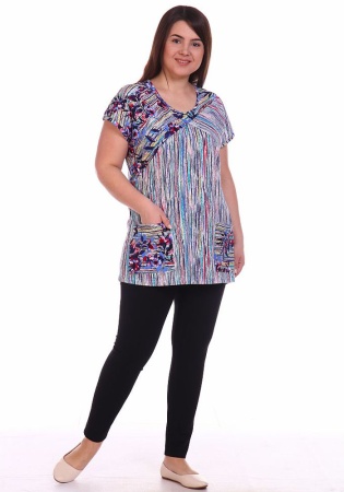 Состав:
Хлопок 100%

	Женская туника 