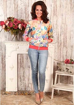 Состав: 
Капитоний 
Полиэстер 100% 
	Стеганная куртка бомбер на молнии. Рукава, низ и горловина на резинках.

Обратите внимание: расцветка товара на сайте может отличаться от фактической расцветки. Оптовый склад оставляет за собой право постави