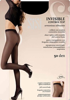 Состав:
Полиамид 88%, 
Эластан 12%
	Эластичные шелковистые колготки с корректирующим эффектом плотностью 50 ден с добавлением лайкры двойной обкрутки. Модель имеет невидимые шортики с утягивающим действием в области живота и ягодиц, комфортные плос