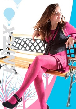 Состав: 
Вискоза 65%
Полиамид 34%
Эластан 4%
	Фантазийные теплые колготки для девочек.