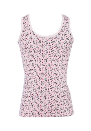 Состав:
Хлопок 95%
Эластан 5%
	Детская майка для девочек. 