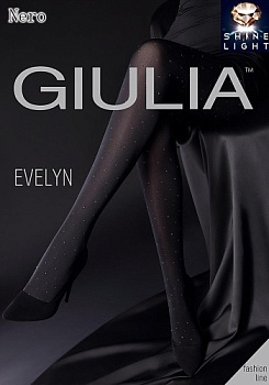 Состав:
Полиамид 95%
Эластан 4%
Люрекс 1%
	Непрозрачные фантазийные колготки с оплетенным эластаном, плотностью 60 ден, с широким комфортным поясом, ластовицей и плоскими швами. Вся нога модели украшена тканым узором с люрексом 