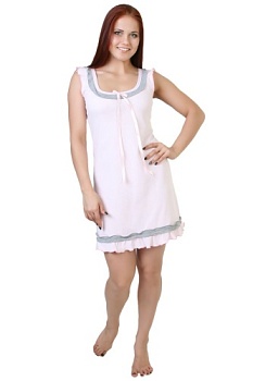 Состав:
Хлопок 100%
	Сорочка женская 