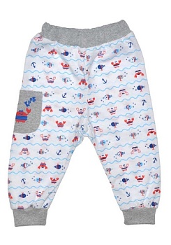 Состав:
Кулирка
Хлопок 100%
	Штанишки детские на манжетах снизу.