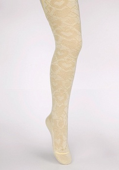 Состав: 
Хлопок 80%, 
Полиамид 18%, 
Эластан 2%
	Демисезонные колготки для девочек с рисунком, имитирующим ажур. Хлопок внутри. 