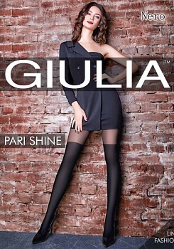 Состав:
Полиамид 90%
Эластан 9%
Хлопок 1% 
	Непрозрачные фантазийные колготки из 3D микрофибры с оплетенным эластаном, плотностью 100 ден, с х/б ластовицей, широким поясом и плоскими швами, снизу имитация ботфортов с эффектом сатинового блеска.