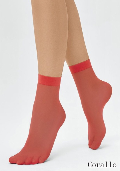 Minimi Brio 20 colors Lycra носки corallo