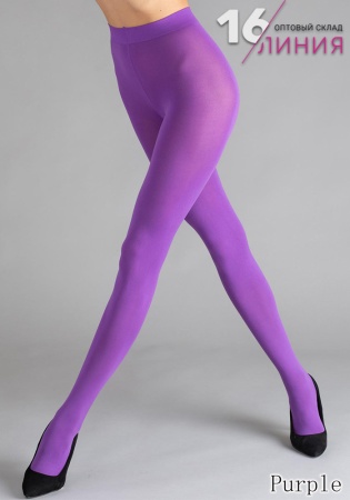 Omsa Velour 70 purple