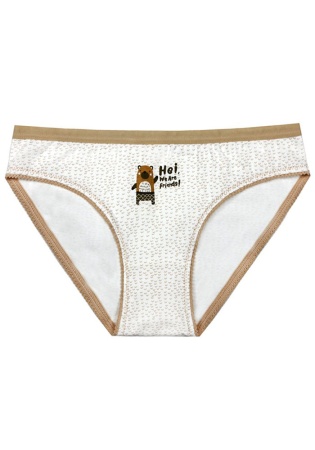 Состав:
Хлопок   95% 
Эластан 5%
   Стильные  трусы-слипы. Удобная и популярная модель из принтованного полотна.