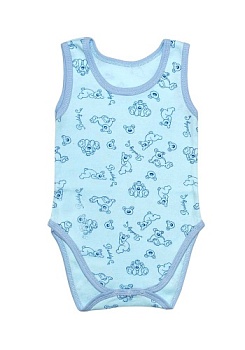 Состав:
Рибана
Хлопок 100%
	Боди (майка и трусы). Снизу три кнопки для переодевания подгузника.