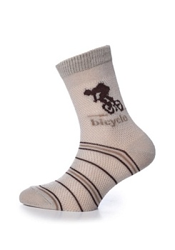 Состав: 
Хлопок: 60%,
ПА: 28%, 
ПП: 12%.
	Носки детские.
