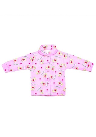 Состав:
Футер
Хлопок 100%
	Детская кофта с воротником и длинным рукавом. 