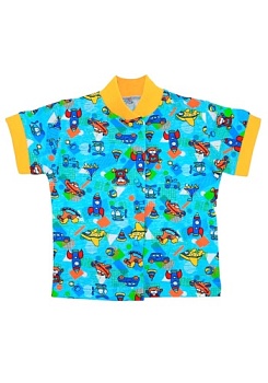 Состав:
Кулирка
Хлопок 100%
	Кофточка на кнопочках, с коротким рукавом.