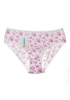 Состав:
Модал 95%
Эластан 5%
	Женские трусы-баталы. Пояс и проймы из мягкой резинки. Узоры ассорти. 
