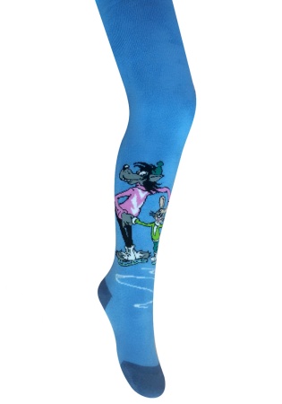 Состав: 
Хлопок 87%, 
Полиамид 12%,
Эластан 1%
	Детские зимние плюшевые колготки серии 