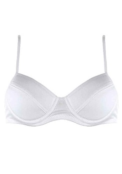 Состав:
Хлопок 95%
Эластан 5%
	Тканевый детский бюстгальтер для девочки с чашечками на мягкой формирующей прокладке, вшитые регулирующихся бретельки, застегивается сзади на два крючка (два варианта).