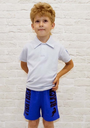 Состав:
Пике
	Детские шорты для мальчика с принтом.