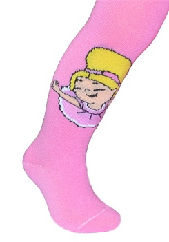 Состав:
Хлопок 70%, 
ПА 20%, 
Эластан 10%
	Колготки детские, гладкие с компьютерным рисунком для девочки. Изготовлены из натурального хлопка. В состав изделия входят синтетические волокна, благодаря чему модель обладает хорошей эластичностью, прек