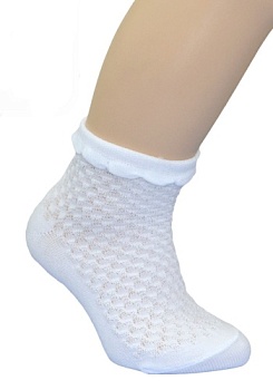 Состав:
Хлопок 85%,
Полиамид 12%, 
Эластан 3%
	Детские носки из хлопка.